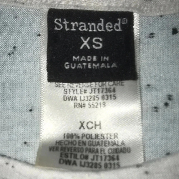 STRANDED This is my backstage pass hi low flowy muscle tank top size XS - Picture 4 of 7